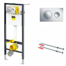 Инсталляция для подвесного унитаза VIEGA Prevista Dry с кнопкой 792855